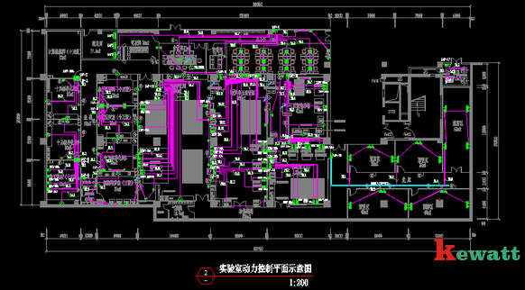 PCR實(shí)驗(yàn)室電力控制示意圖